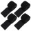 12Pièces Sangles Fixation Boucle Crochet Noires 2