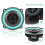 2Pcs Car Audio Full Range Speakers Durable Pp+iron Door Speaker Kit 6