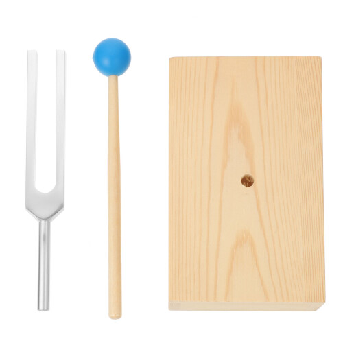 5Sets fork Set with Hammer for Kids Assorted Color Wooden Base 1