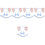 5Sets Sky-Blue Elephant Ears Headband Tail Bow Tie Costume Kit 6