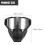 Lunettes Cyclisme Noires Pièce Protection Vent Anti-Sable 2
