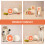 3Pièces Pattes Chat Multi Usage Hydratant Protecteur 7