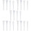 20Pièces Pinceaux Silicone Outil 7