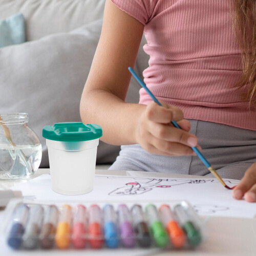 8St ABS Kwast Wasemmer Compact Voor Kinderen Assorti 2