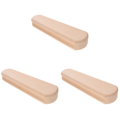 3Pièces Clapper En Hêtre Khaki Pour Couture Quilting Repassage 1