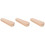 3Pièces Clapper En Hêtre Khaki Pour Couture Quilting Repassage 4