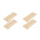 4St Beige Bead Board Met Compartimenten Voor Armband 4