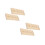 4St Beige Bead Board Met Compartimenten Voor Armband 9