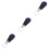 3Pièces Couteau À Chaussures Cuir PU Noir Voyage Durable 5