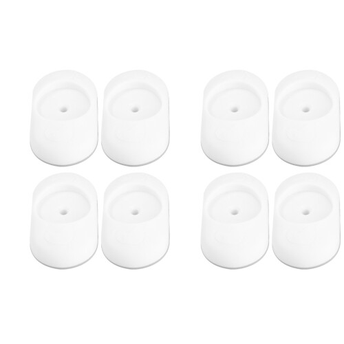 8Pièces Protection Murale Bébé Blanche Antidérapante 2