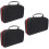 3Pièces Rigide Clavier Noir, Protection Étanche, Portable 4