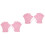2Paires De Natation Ajustables En Silicone Rose Pour 5