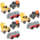 3Ensembles Ensemble Véhicules Construction Enfants Jouet Éducatif Plastique 7
