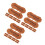 150Pcs Handmade Crochet Tags Light Brown Sewing Labels for DIY 8