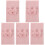 5Ensembles Ensemble Emmaillotage Bébé Rose Bandeau Doux Extensible 3