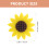 16Pièces Décor Clip Ventilation Diffuseur Tournesol 8