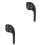 2Pièces Extension Guidon Plastique Support Compteur Cyclisme Noir 3