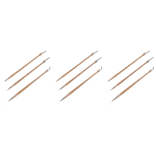 9Pièces Pinceaux Multi-Usages Légers Pour Peinture 2