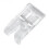 6mm ABS Sewing Machine Presser Foot for All Models – Curved Seam Guide 7