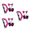 3Ensembles Costume Animal -Tête Oreilles Et Queue 5