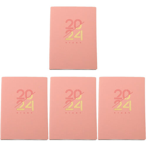 4St Roze Notepad Planner Leer Voor Studenten En Kantoor 2