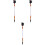 3Pièces Ensemble Pinceaux Nylon Multi Usage Professionnel 3