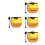 4Pièces Masques Hydratants Nourrissant Multi 7