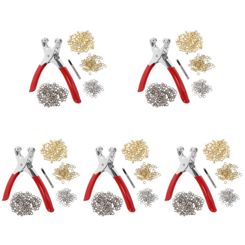 5Sets Stoffen Grommet Kit Met Sluitringen in Kleur 1