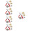 5Sets Stoffen Grommet Kit Met Sluitringen in Kleur 11