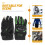 3Paren Paar Motorfietshandschoenen Ademend Touchscreen 8