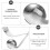 2Ensembles Ustensiles Incliné Acier Outils Aide Auto-Alimentation 5