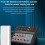 Multi-Function Mixing Console Digital 8 Channel Audio Mixer Stereo for Recording DJ Sound Mixers EU Plug Red 5