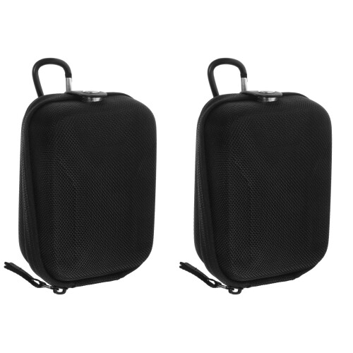 2Pièces Étui De Protection Eva Pour Télémètre De Golf Noir Compact 1