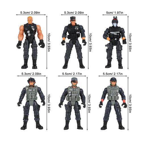 24St Plastic Soldaat Figuren Educatief Speelgoed Voor 2