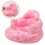 4Pièces Chaise Gonflable Bébé Rose Soutien Siège Assis Bébé 8