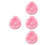 4Pièces Chaise Gonflable Bébé Rose Soutien Siège Assis Bébé 9