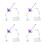 8Pcs Plastic Doll Display Stand with Visual Effects for Model Figures 6