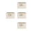 4Pièces Durable Beige Pour Hamsters En 7
