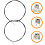 16Pièces Cordes Nylon Stables Pour Ukulélé Accessoires Instrument 6