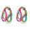 2St Elastische Jumping Bands Chinese Jump Rope Buiten 2