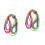 2St Elastische Jumping Bands Chinese Jump Rope Buiten 3