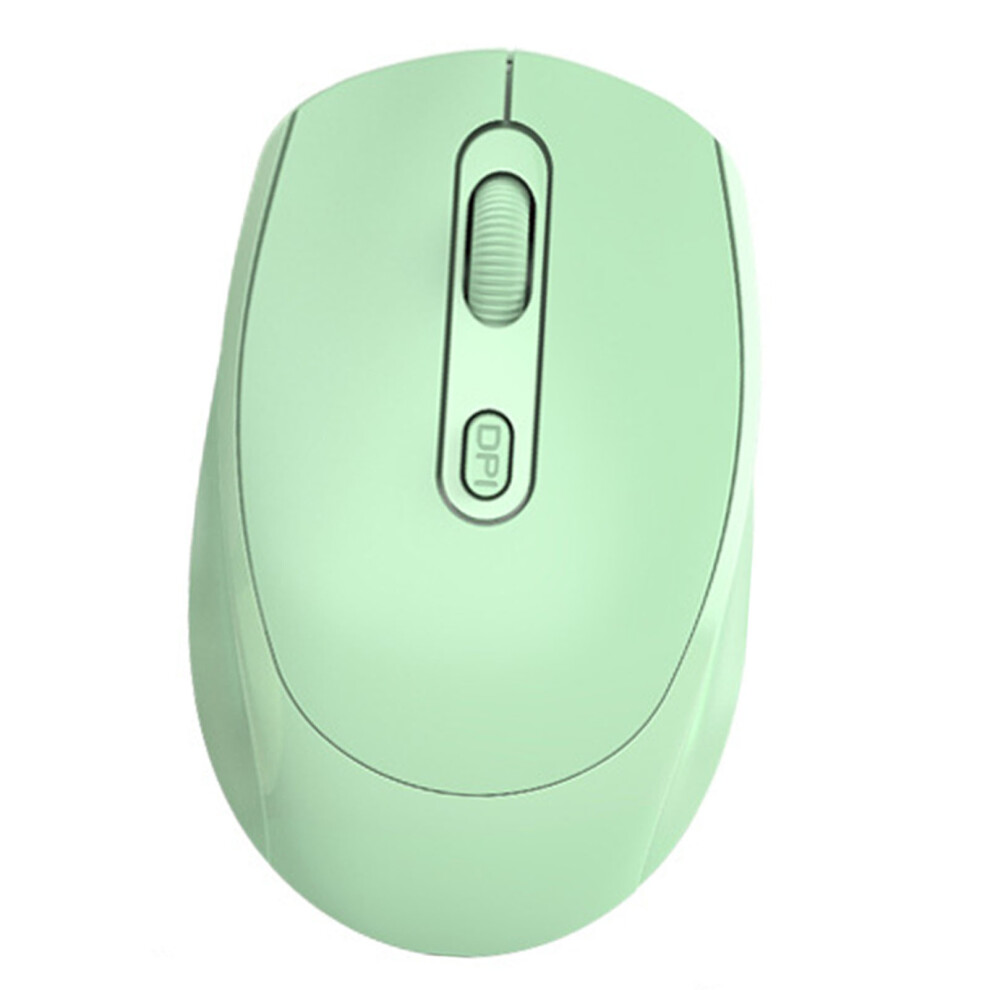 Wireless Optical Mouse 1600Dpi, 2.4Ghz Bluetooth, Ergonomic Green 5011386967813