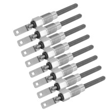 8pcs Diesel Glow Plugs Solid Metal for 6.5L 6.2L Engines
