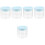 5Pièces Pot Hydroponique Chat Plastique Pratique Couleur Bleu 5