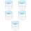 5Pièces Pot Hydroponique Chat Plastique Pratique Couleur Bleu 8