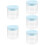 5Pièces Pot Hydroponique Chat Plastique Pratique Couleur Bleu 11