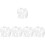 5Sets Acryl Knutsel Linialen Memory Bear DIY Patronen 7