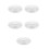 5Pièces Accessoires En Silicone Durable Anti-Reflux Transparent 9