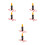 6St Realistische Eendfluit Set Plastic 2X Outdoor Vogelgeluid Multi 9