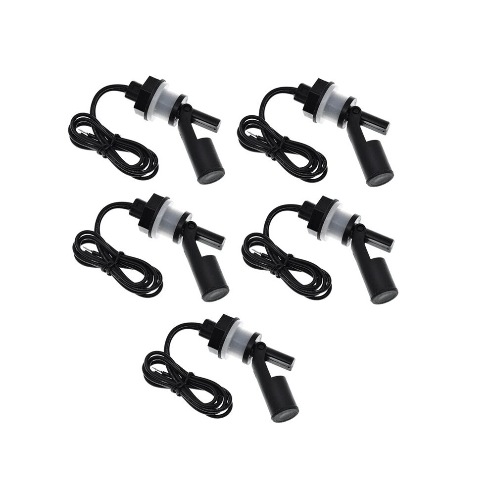 5Pcs Water Level Sensor Horizontal Tank Pool Liquid Level Sensors Float Liquid Level Control 4711378608434